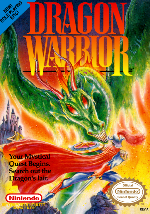 Dragon Warrior (USA) box art